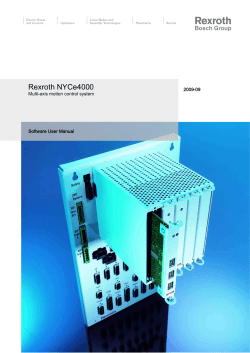 NYCe4000 Software User Manual