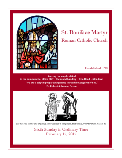 St. Boniface Martyr