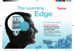 The Learning - Thermo Scientific