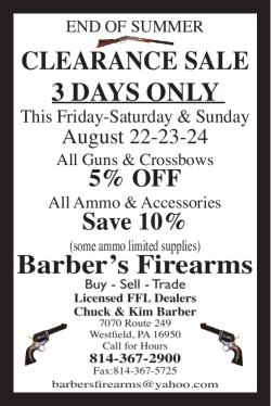 Barber`s Firearms