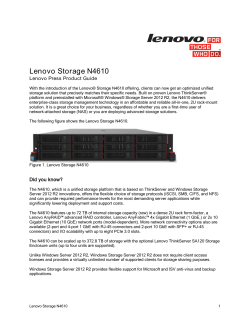 Lenovo Storage N4610