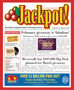 Jackpot! Magazine South