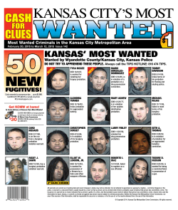KANSAS` MOST WANTED - Kansas City Metropolitan Crime