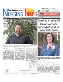 this Article - Oklahoma`s Nursing Times