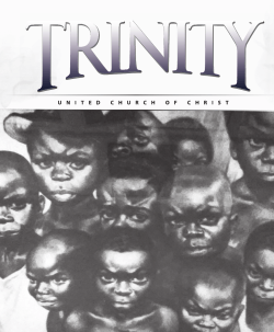 Virtual Sunday Bulletin - Trinity United Church of Christ