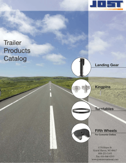 Trailer Products Catalog