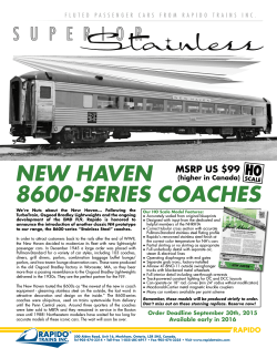 NEW HAVEN 8600-SERIES COACHES