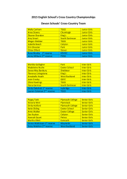 here - devon schools athletics