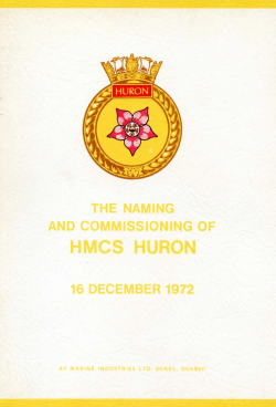 HMCS Huron 281