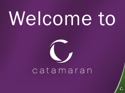 (Logo) Welcome to Catamaran!