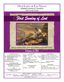 February 22, 2015 - Our Lady of Las Vegas Roman Catholic Church