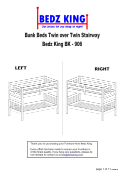 BK 906 - Bunk Bed King.