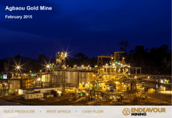 PDF - Endeavour Mining Corporation