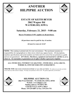 ANOTHER HILPIPRE AUCTION ESTATE OF KEITH BEYER 2862