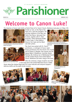 Welcome to Canon Luke! - The Roman Catholic Parish of Saint
