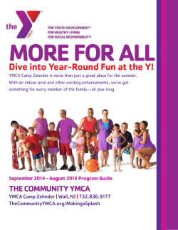 Dive into Year-Round Fun at the Y!