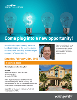 Come plug into a new opportunity!