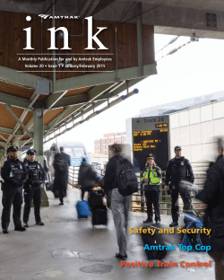 Safety and Security Amtrak Top Cop Positive Train Control