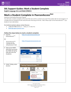 PARCC SAL Guide_Mark a Student Complete