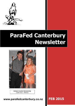 to read now! - Parafed Canterbury