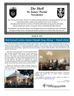 March, 2015 - St. James` Parish