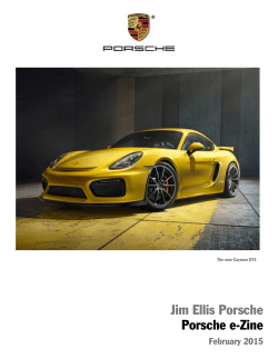 Jim Ellis Porsche Porsche e-Zine