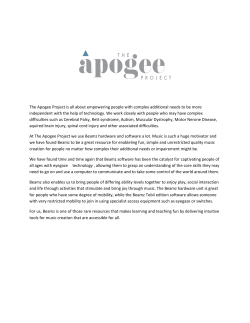 The Apogee Project is all about empowering people with