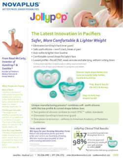 NOVAPLUS JollyPop Product Info Sheet