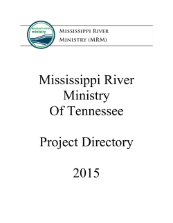 Mississippi River Ministry - North American Mission Board