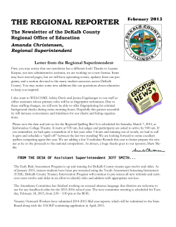 Newsletter - DeKalb County