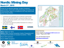 Nordic Mining Day