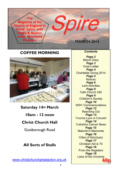 Diocesan Newsletter