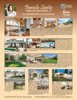 Pamela Santy - Central California Home and Ranch Magazine