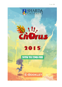 Chorus 2015 E brochure