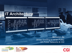 IT Architecture - UK Power Networks