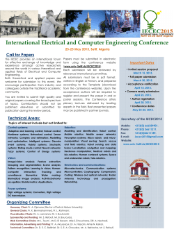 International Electrical and Computer Engineering Conference