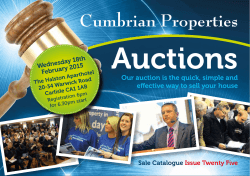Cumbrian Properties - Agents Property Auction