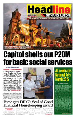 AC celebrates National Arts Month 2015