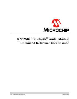 RN52SRC Bluetooth Audio Module Command