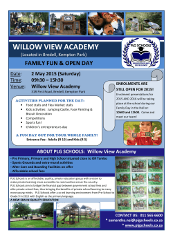 WILLOW VIEW ACADEMY