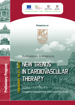 new trends in cardiovascular therapy