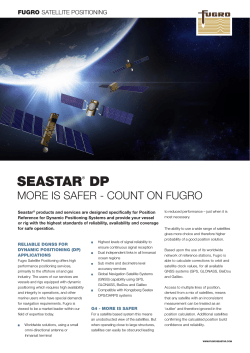 SeaStar® DP - Fugro Seastar