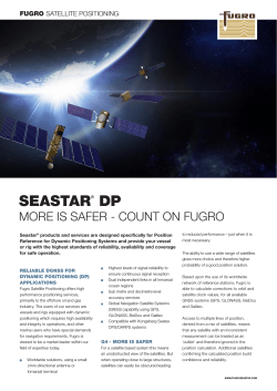 SeaStar&reg; DP - Fugro Seastar