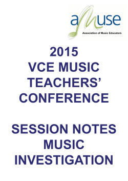 music investigation session notes here