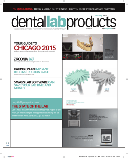 CHICAGO 2015 - Dental Products Report