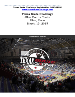 Texas Brute Challenge