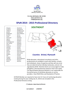 SPaN 2014 - 2015 Professional Directory SOUTHEAST