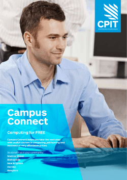 Campus Connect Brochure