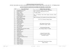 STTP Participant list