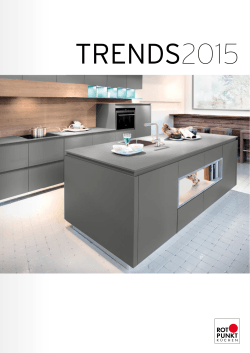 TRENDS2015 - Rotpunkt Küchen